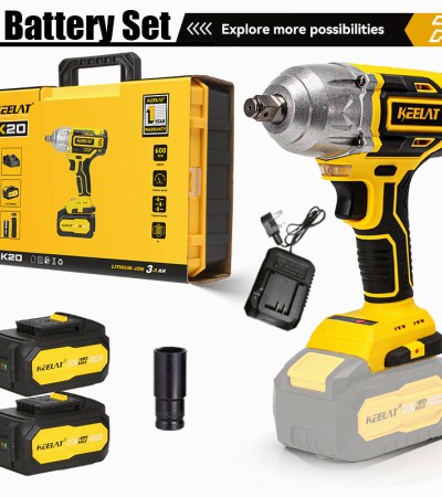 KEELAT KID006 600N.M Electric Impact Wrench Cordless High Torque 1/2 KEELAT KID006 600N.M Electric Impact Wrench Cordless High Torque 1/2